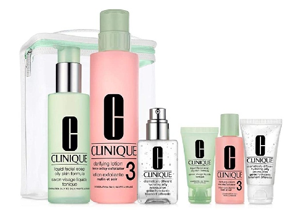 Clinique 3 lépéskészlet zsíros bőrre
