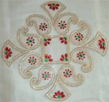 Hagyományos úszó Rangolis