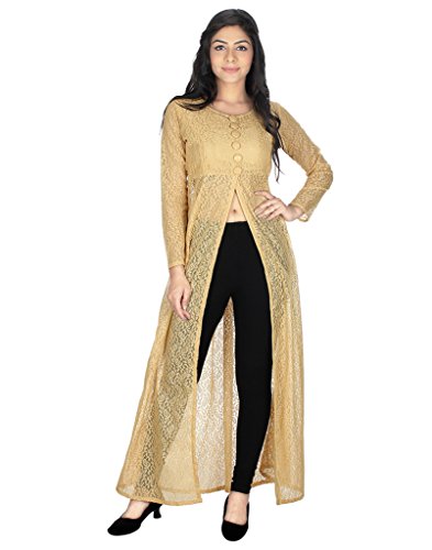 Golden Beige Long Kurti