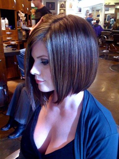 bob cut til diamantformet ansigt