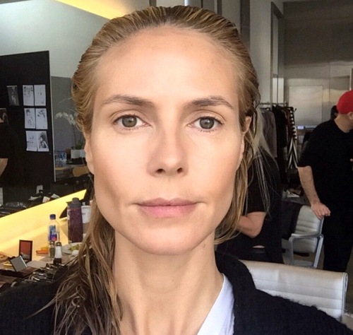 heidi klum uden makeup
