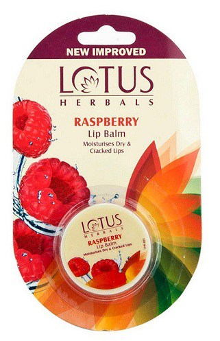 Lotus Herbals ajakbalzsam, málna