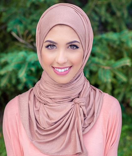Jersey Hijab tørklæde