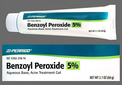 Benzoil -peroxid a pattanások csökkentésére az ajkakon