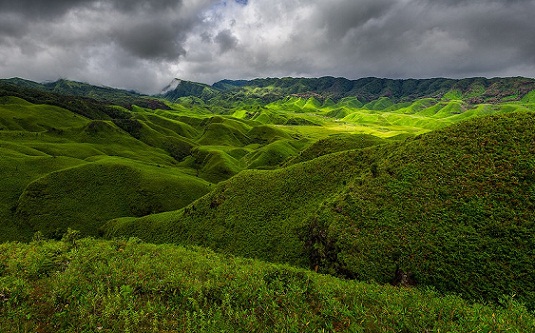 Nászút helyek a Nagaland-Dzukou-völgyben