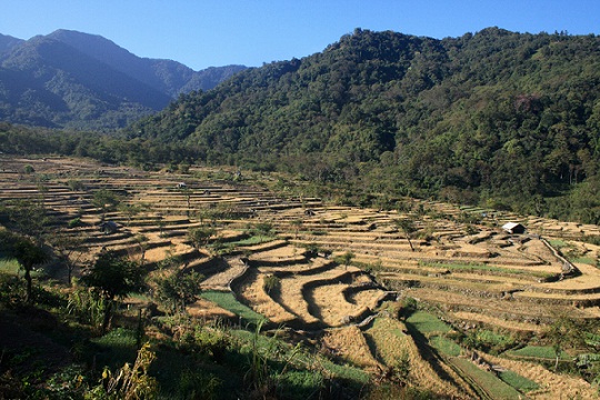 Nászút helyek Nagaland-Khonoma Green Village-ben