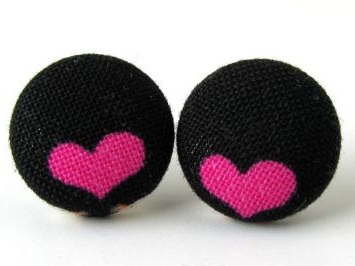 Simple Heart Stud øreringe til piger