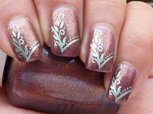 indisk nail art