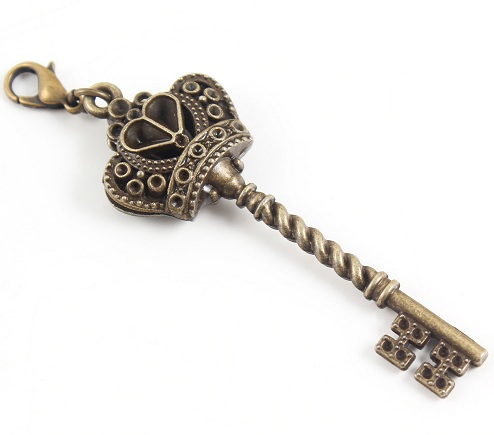Nøglelås i vintage stil
