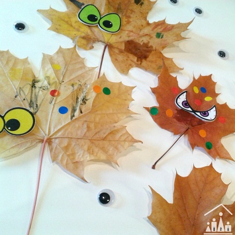 Leaf Monster Craft