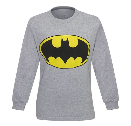 Batman Symbol langærmet T-shirt til mænd