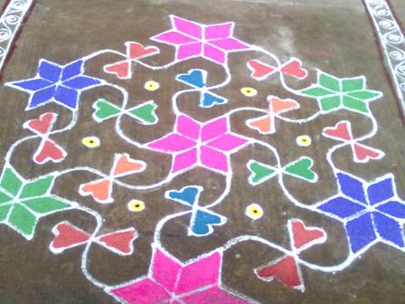 Teljes marathi Rangoli Design