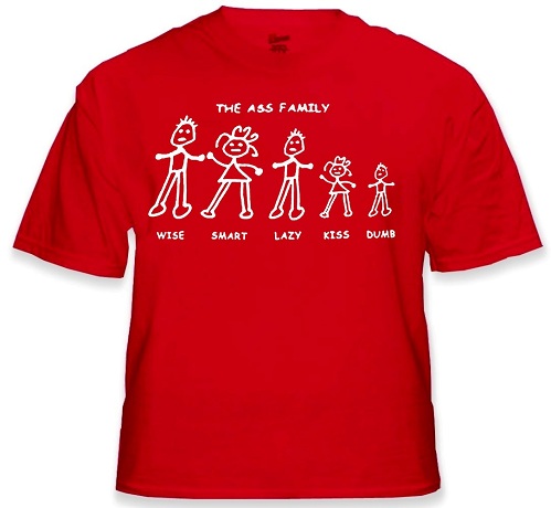Sjove familie T -shirts