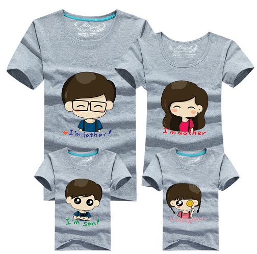 Tegnefamilie T -shirts