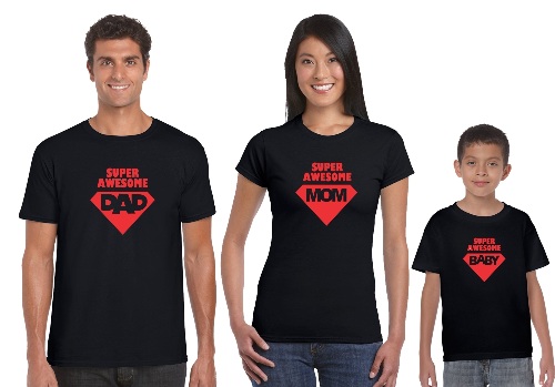 Familiedesign T -shirts
