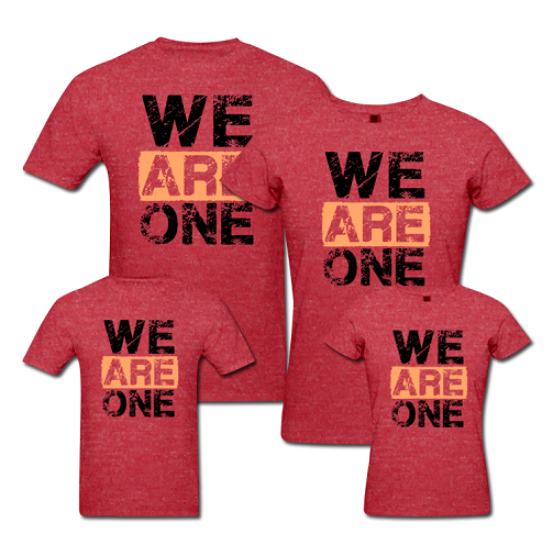 Matchende familie T -shirts