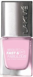 Lakme Fast and Fabulous Nail Color (Pearl Pink) - Matt Finish körömlakk márkák Indiában