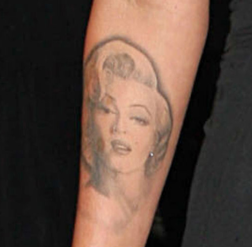 Marilyn Monroe tatovering