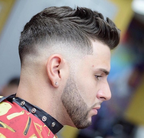 Klassiske koniske sider med struktureret Fohawk