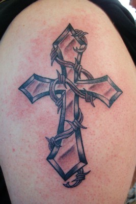 Wired Cross-tribal tatoveringsdesign