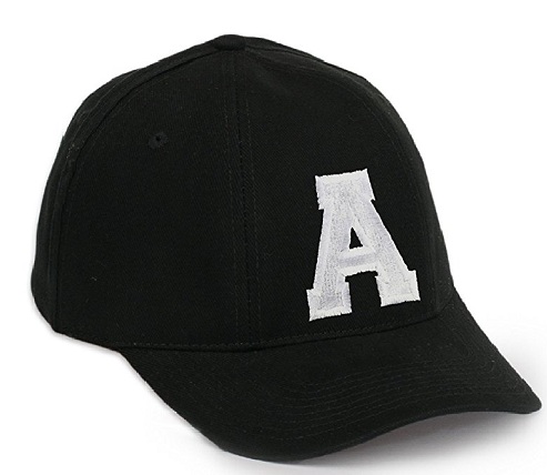 Alfabet broderede Snapback baseball hatte