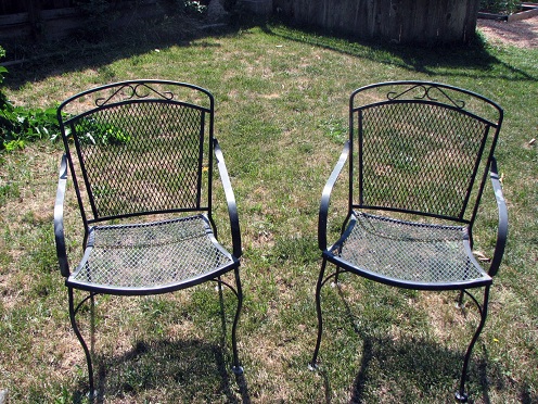 Acél terasz székek