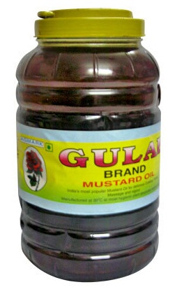 Gulab márka Mustárolaj márka