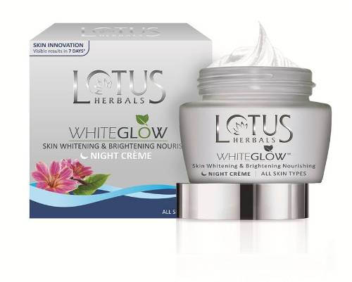 Lotus hvid glød natcreme