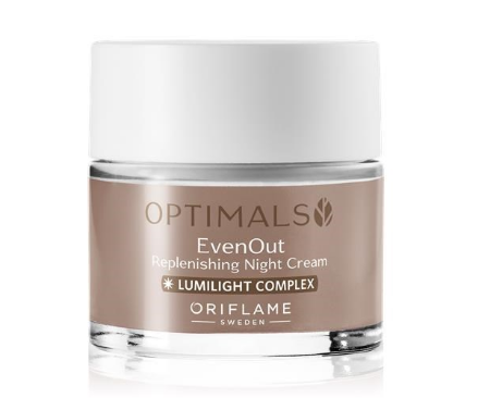 Oriflame natcreme til hud mod acne