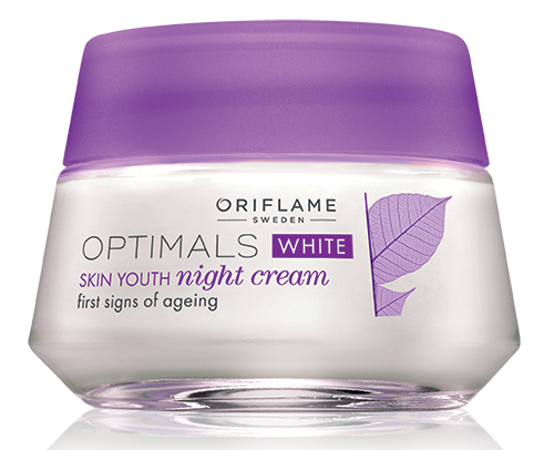 Optimals White Skin Youth Night Cream til mænd