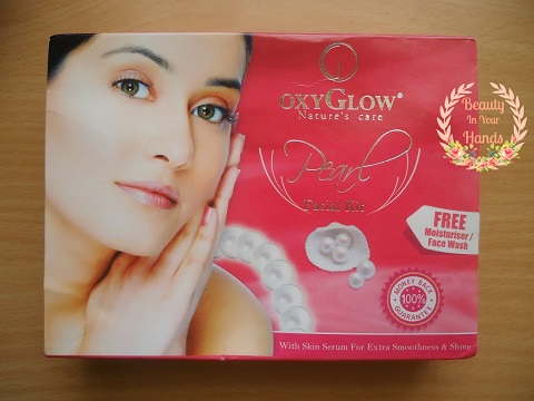 Oxyglow Pearl arcpakolás