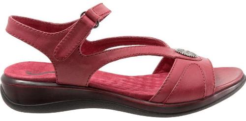 Røde sandaler til kvinder 6