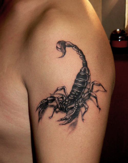 Bedste Scorpio Tattoo Designs og betydninger 5