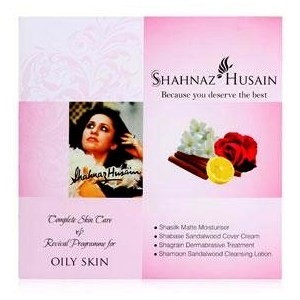 Shahnaz Husain ansigtssæt til fedtet hud