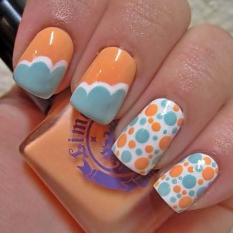 Klassisk og sejt Shellac Nail Design