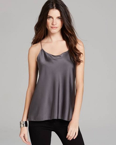 Racer Back silke camisole