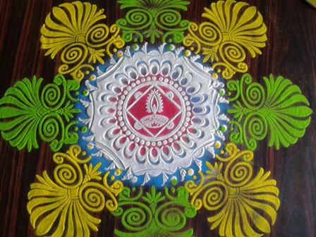 Stencil Rangoli Designs For Diwali