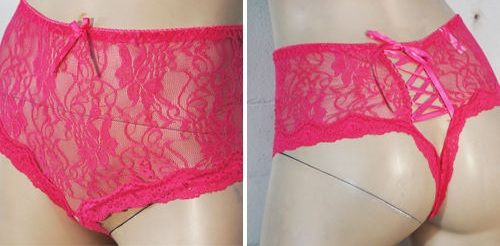 Pink Lacy Trusse