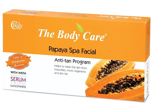 Body Care Papaya spa Facial Anti Tan Facial Kit