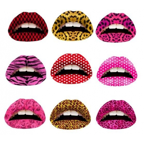 Lip Tattoo klistermærker