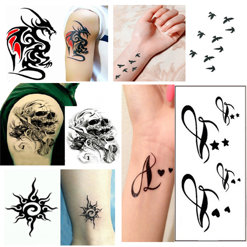 tetováló matricák