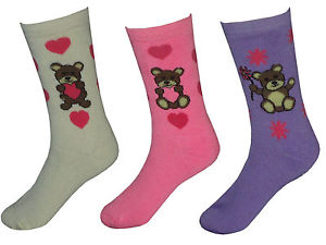 Teddy Bear Thermal Sock