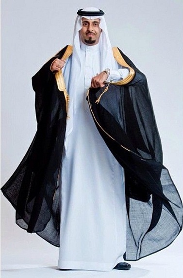 Majestætisk arabisk kappe