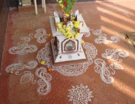 Különböző Rangoli Design