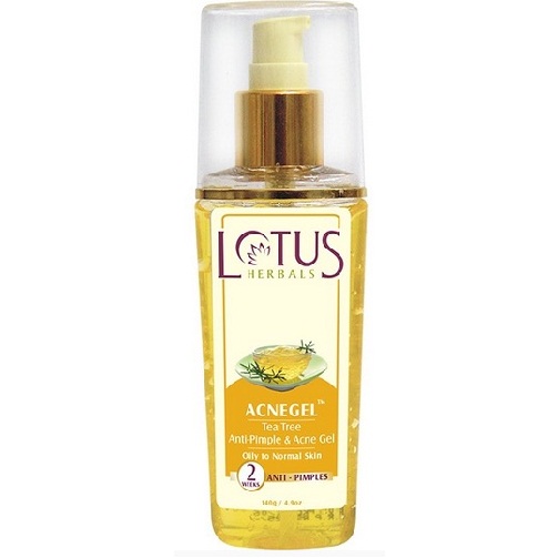 Lotus herbals acne gel tea tree fugtighedscreme