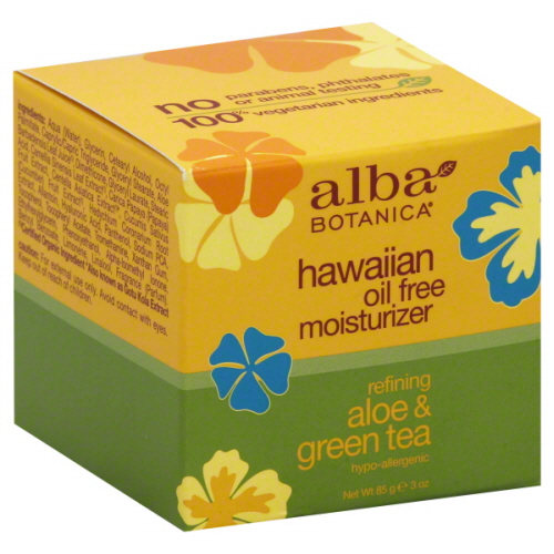 Alba aloe og grøn te oliefri fugtighedscreme