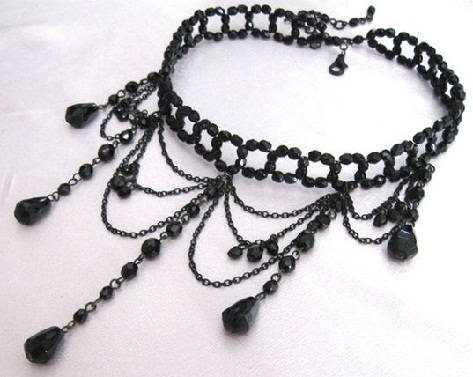 Choker perlehalskæde