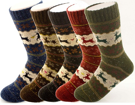 Merino tykke vintersokker