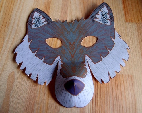 Mask Wolf Crafts