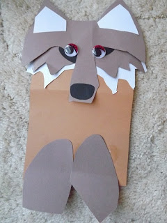 Paper Wolf Crafts